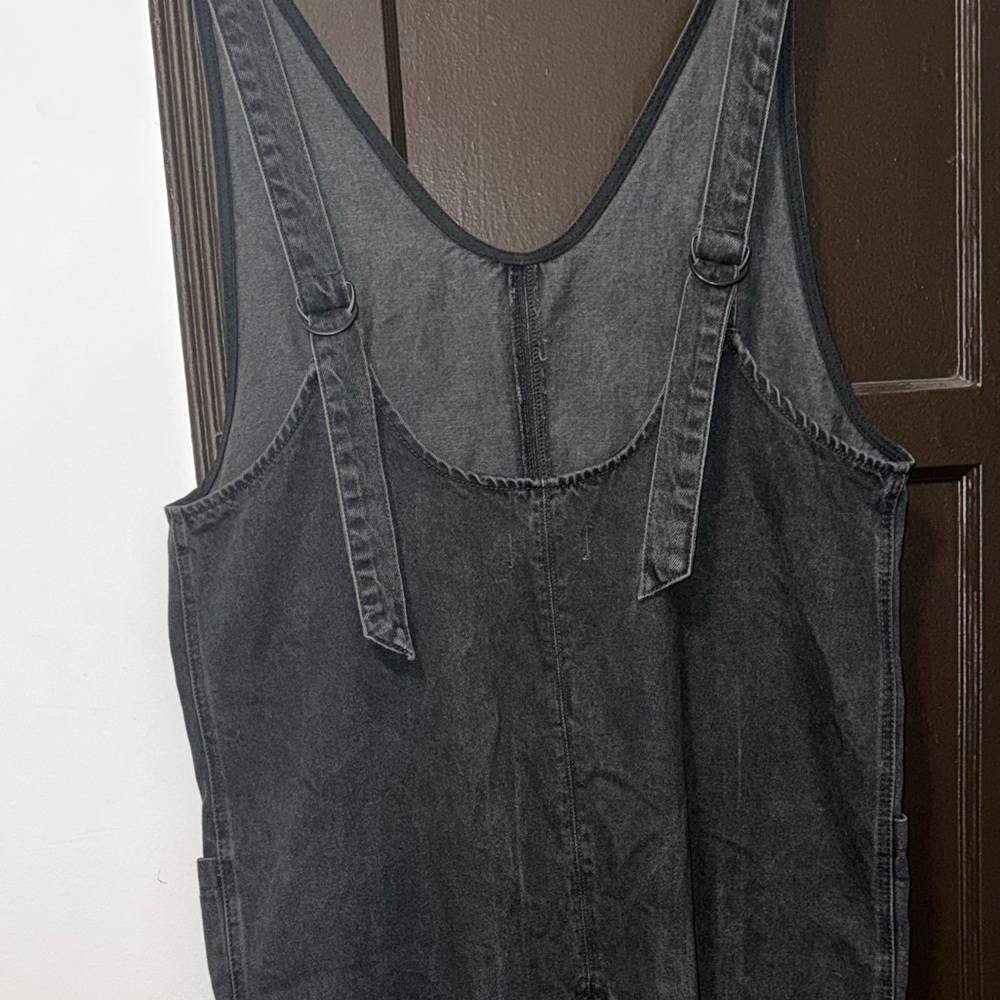 Free People High Roller Jumpsuit Mineral Black - Picture 6 of 6